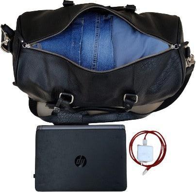 Immagine prodotto Only-Bags.Store Borsone in pelle, borsone in pelle fatto a mano, borsa da palestra, borsone per le vacanze, borsa