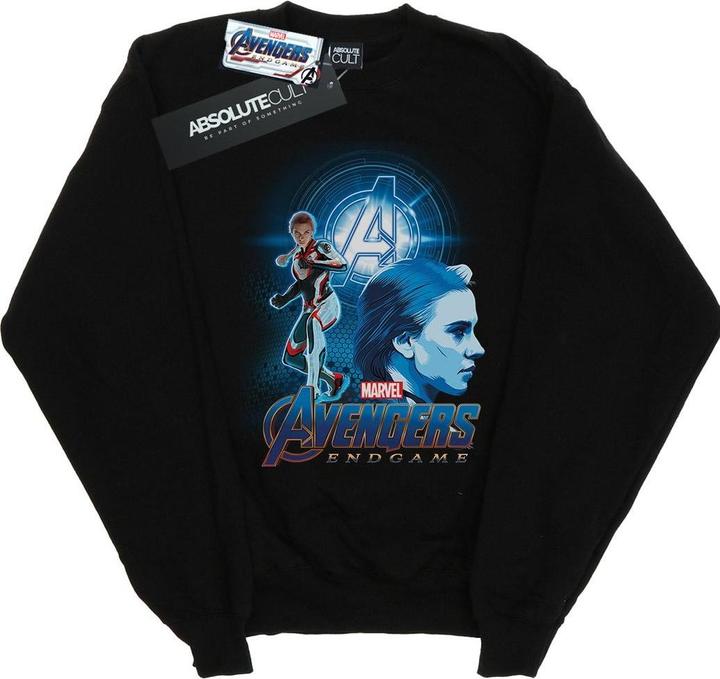 Produktbild Mädchen Avengers Endgame Black Widow Team Anzug Sweatshirt (140, 146)