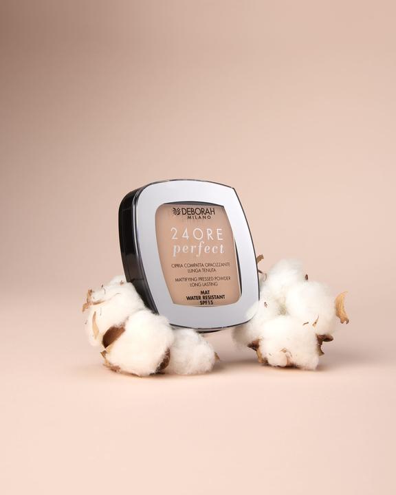 Actual product image Deborah Milano 24ore Perfect Compact Powder 02 9 g (Rose)