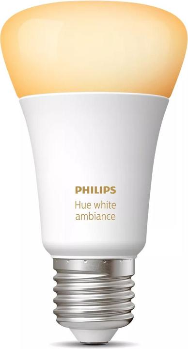 Philips Hue White Ambiance Erweiterung (E27, 9.50 W, 806 lm, 1 x, F)