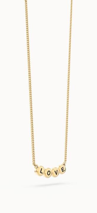 Image du produit MTM Collier Love Letters (Laiton, Or 18k, 43 cm)