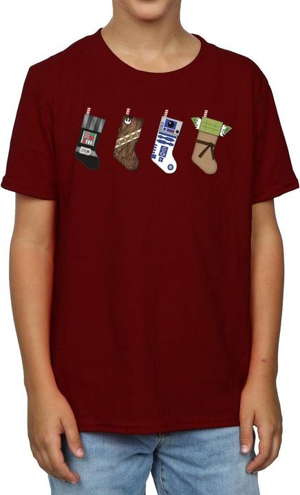 Immagine prodotto Star Wars Christmas Stockings Maglietta Ragazzi (140, 146)