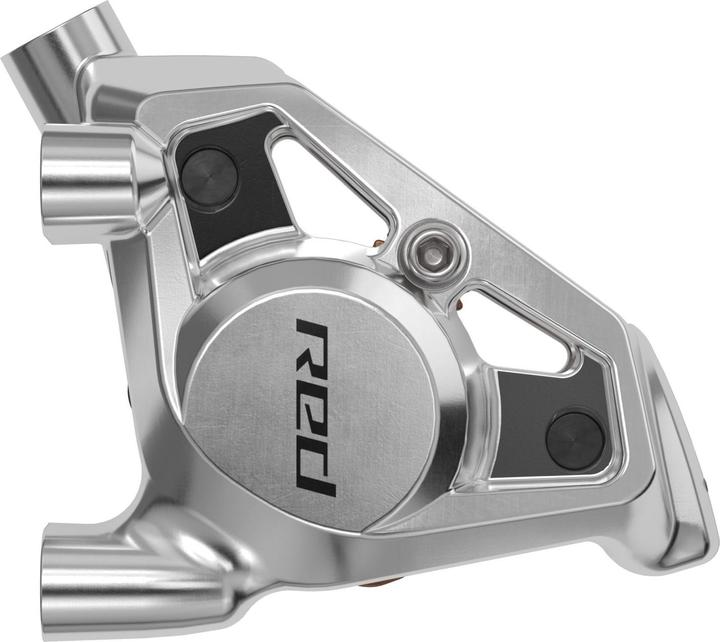 Sram MY24 Disc Brake Caliper, Flatmount, Red AXS (Vorderradbremse, Bremssattel)
