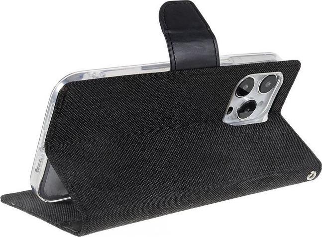 Actual product image Goospery Canvas Diary Series (Apple iPhone 14 Pro)