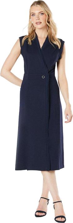 Actual product image Principles Womens/Ladies Ponte Button Midi Dress (46 D)
