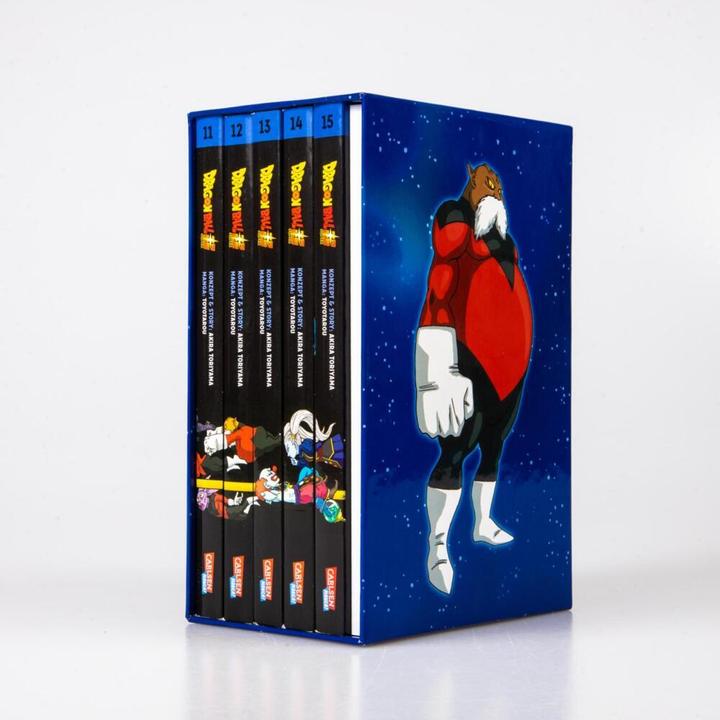 Actual product image Dragon Ball Super, Bände 11-15 im Sammelschuber mit Extra (German, Toyotarou, Akira Toriyama, Akira Toriyama (Original Story), 2022)
