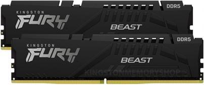 Actual product image Kingston Fury Beast (2 x 16GB, 5200 MHz, DDR5 RAM, DIMM)