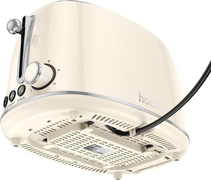 Produktbild Hoco Other Retro toaster 850W HE50 milky white
