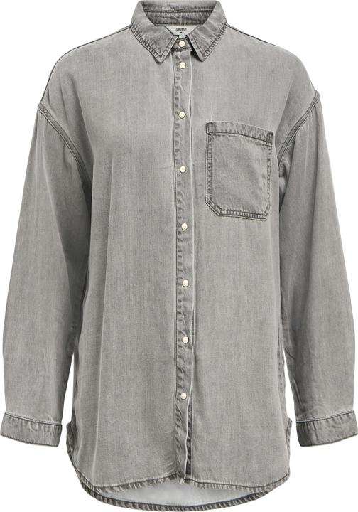 Object Camicia in denim longilinea (L)
