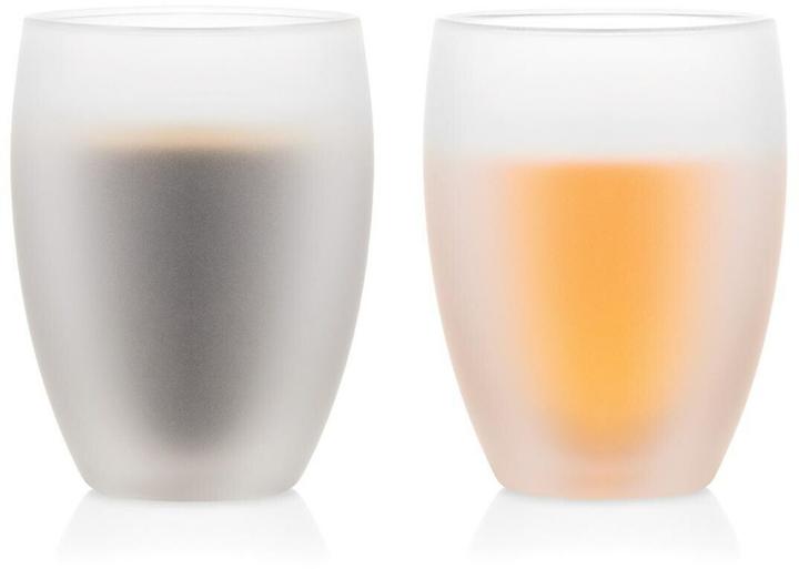 Actual product image Bodum Trinkglas Pavina 2er Set Weiss, milchig, 0.35 l (0.35 l, 2 x)