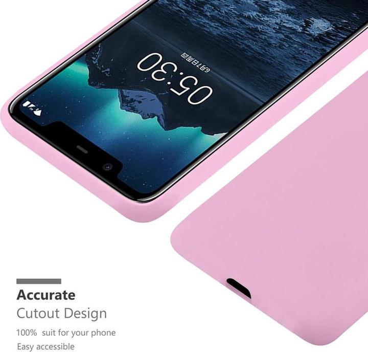 Actual product image Cadorabo TPU Candy Cover (Nokia 5.1 Plus)
