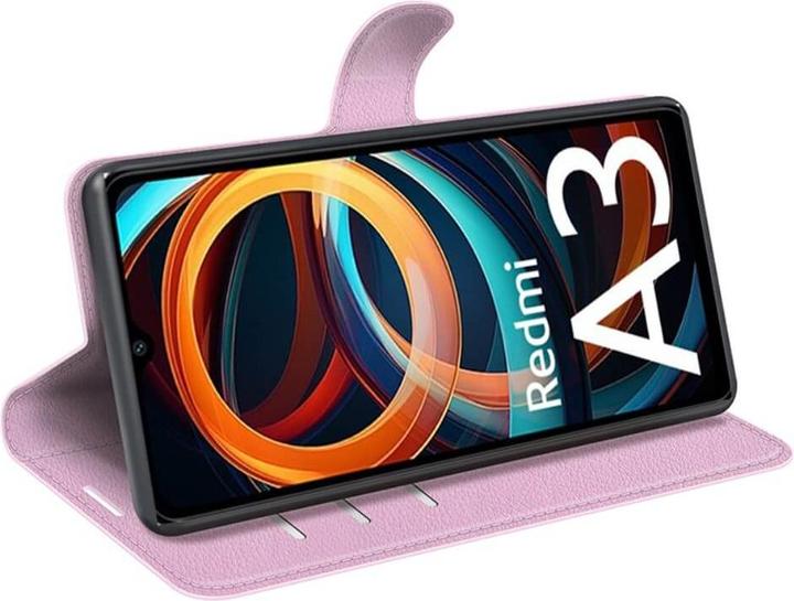 Produktbild Cover-Discount Xiaomi Redmi A3 - Leder Etui Hülle (Xiaomi Redmi A3)