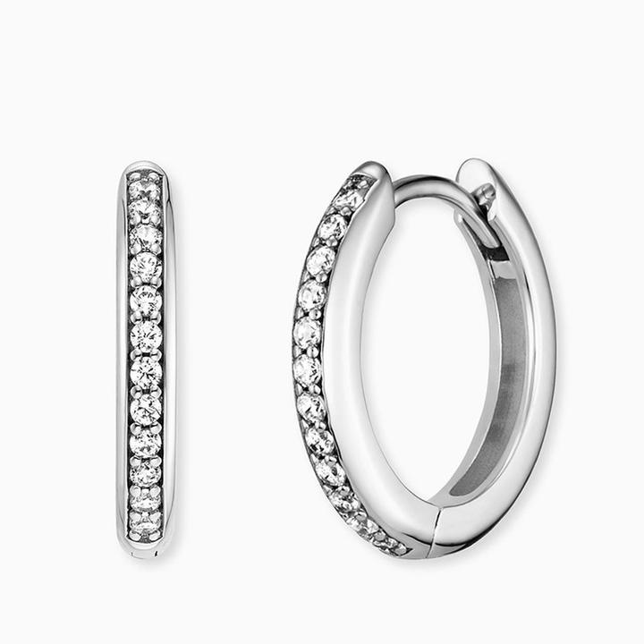 Image du produit Engelsrufer Créoles Lola avec zirconium argent (Argent 925)
