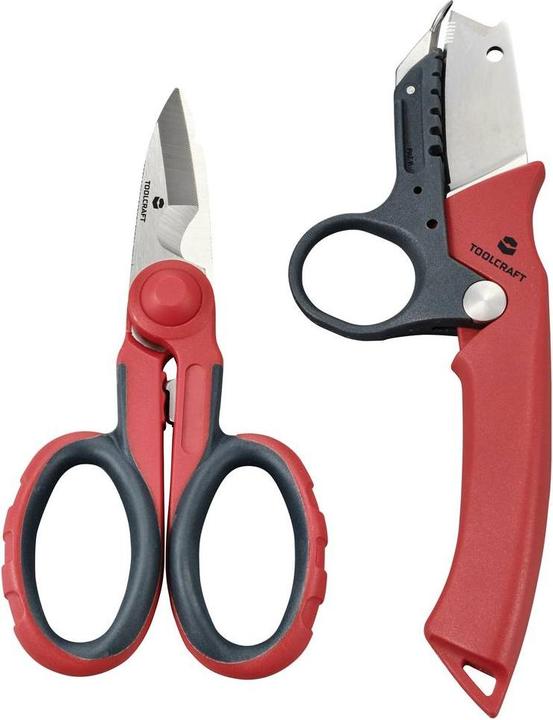 Actual product image Toolcraft TO-9626415 Cable cutter set 139 mm, 170 mm (2 pcs.)