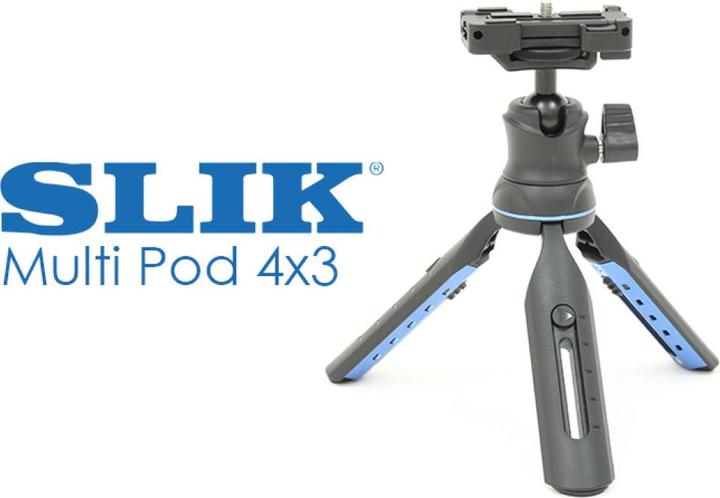 Immagine prodotto Slik Treppiede per smartphone Multi Pod 4x3 (Metallo)