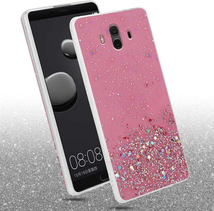 Actual product image Cadorabo TPU cover sparkling glitter (Huawei Nova 2i)