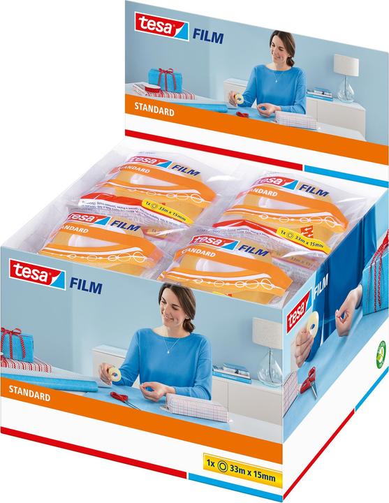 Produktbild tesa tesafilm 1x STANDARD Klebeband (15 mm)