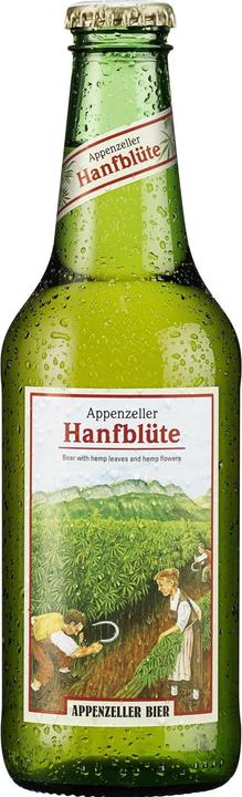 Image du produit Appenzeller Bier 6 x 0,33 l bière chanvre fleur naturel nuageux (6 x 33 cl)