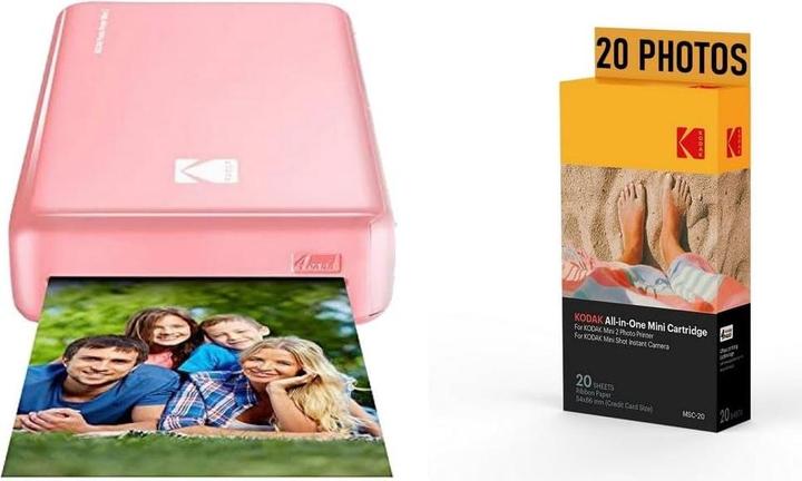 Produktbild Kodak Fotodrucker PM220 mit Kartusche MSC20, WiFi-kompatibel (Farbe)