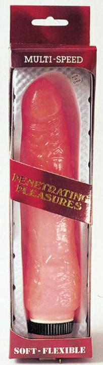 Produktbild Seven Creations Jelly-Penis-Vibrator pink