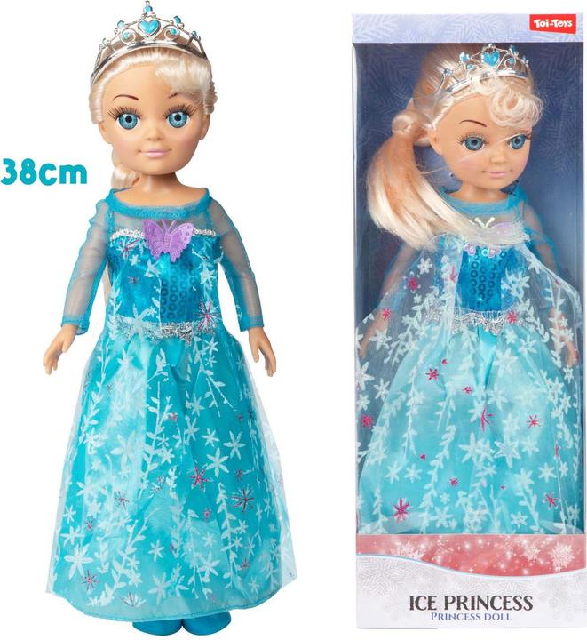 Produktbild Toi-Toys Eisprinzessin Puppe Eisprinzessin, 38cm