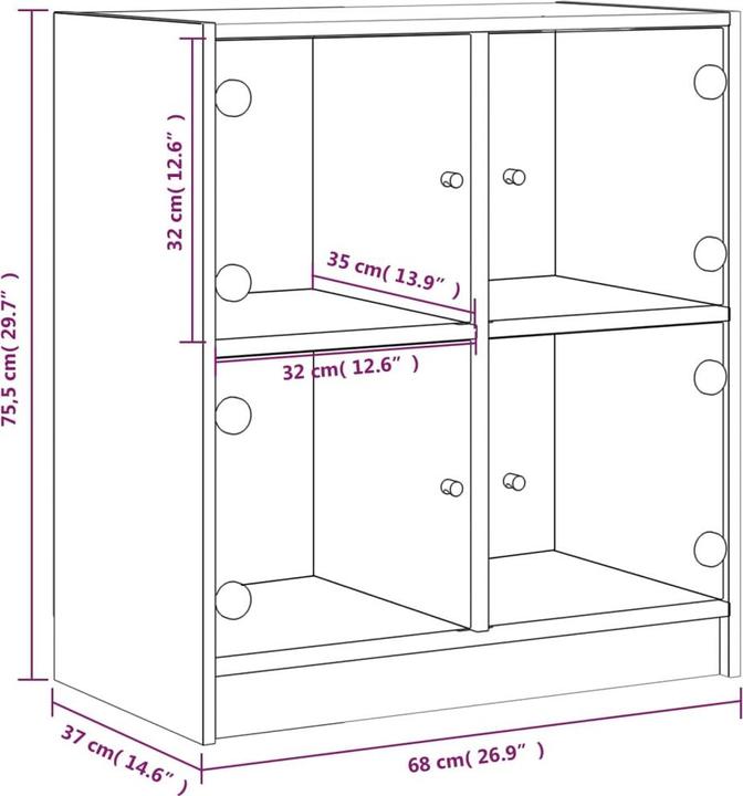 Image du produit VidaXL Joash (68 x 37 x 75.5 cm)