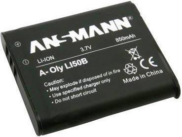 Image du produit Ansmann LI-50B, batterie de rechange pour appareils photo Olympus (Batterie)