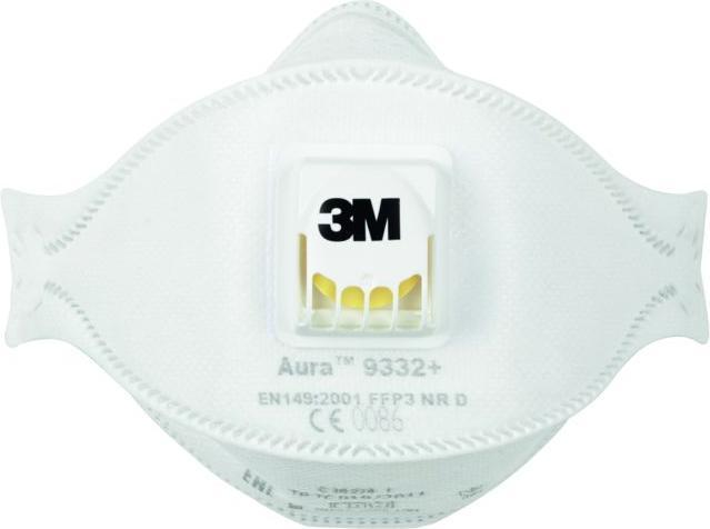 Actual product image 3M Fine dust mask (FFP3, 10 x)