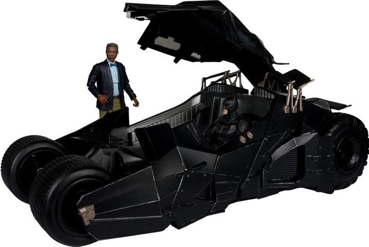 Image du produit McFarlane DC Multiverse Véhicule Tumbler avec Lucuis Fox (The Dark Knight) (Label d'or)