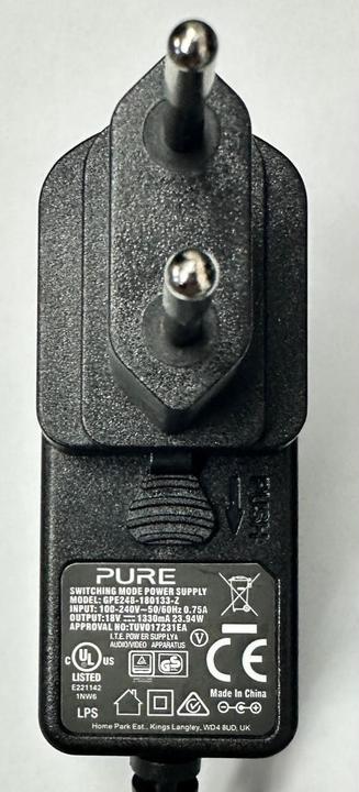 Produktbild Pure Netzteil Stecker C-D4 (Internetradio)