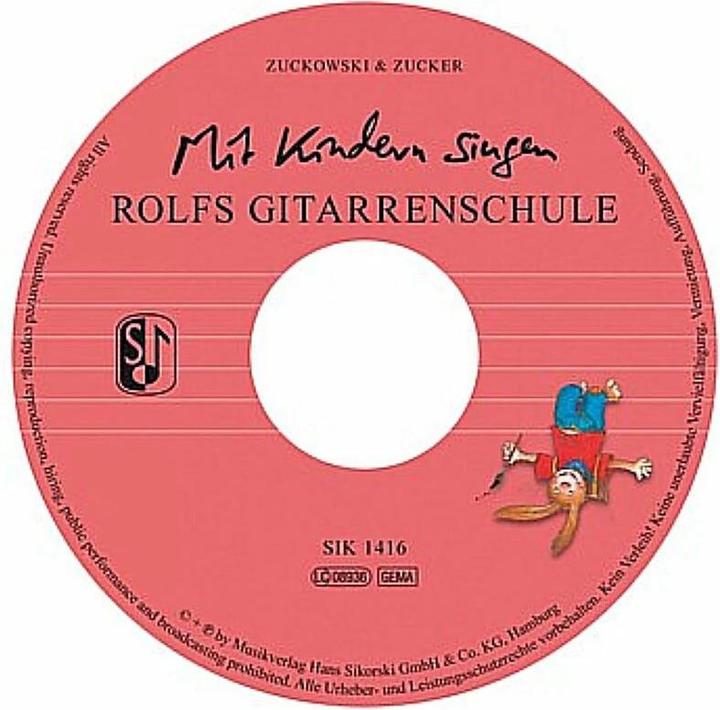 Produktbild Sikorski Rolfs Gitarrenschule (Deutsch, Rolf Zuckowski, Roni Zucker, 2010)