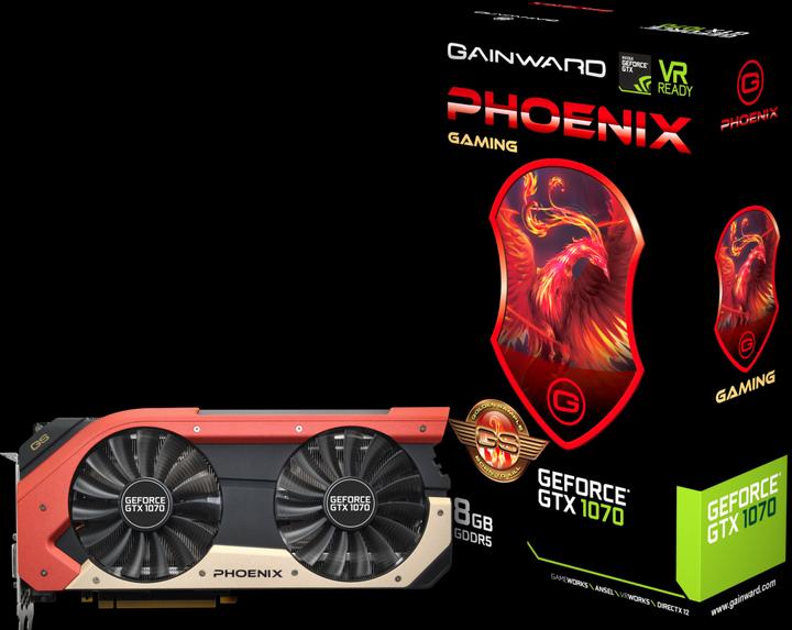 Produktbild Gainward GeForce GTX 1070 Phoenix GS (8 GB)