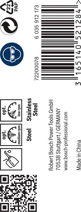 Produktbild Bosch Professional Zubehör PRO Stainless Steel HSS-Co Spiralbohrer, 7.5 x 69 x 109 mm (7.5 mm)