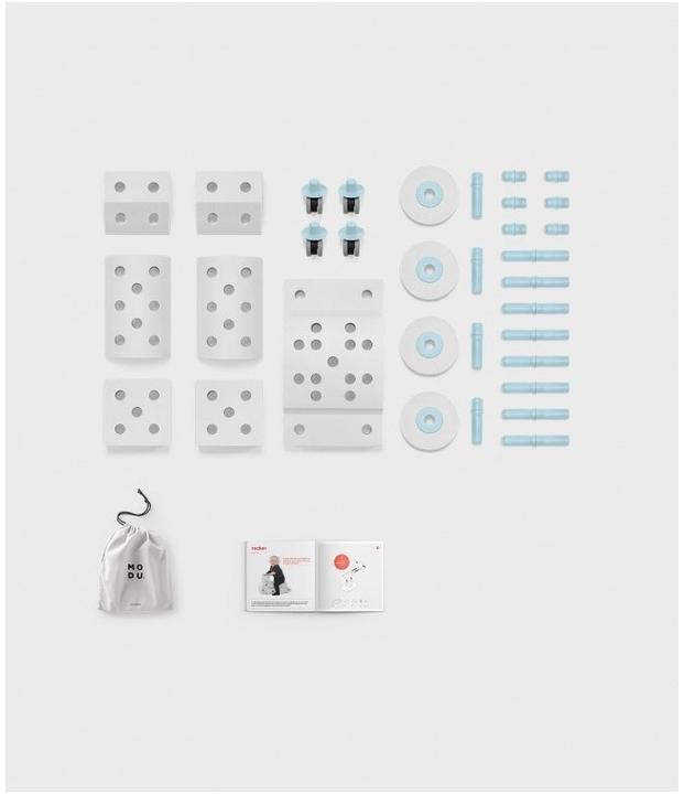 Produktbild Modu MOD Dreamer set 12in1 - creative blocks for training large motor skills, blue