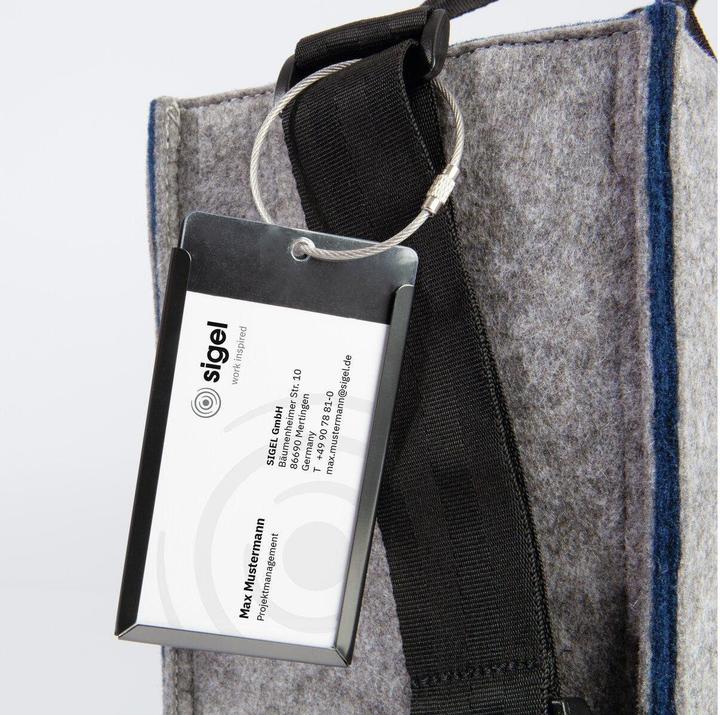 Produktbild Sigel Notebooktasche Desk Sharing Bag Bicolor M, Grau/Blau 15.4 (15.40")