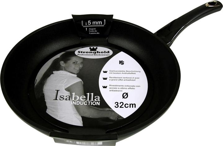 Immagine prodotto Stronghold Padella in ghisa a induzione in titanio 32 cm (32 cm, Padella per friggere, Alluminio pressofuso)