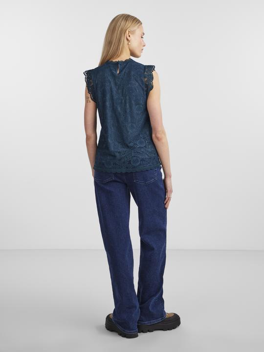 Actual product image Pieces Pcolline Sl Lace Top Noos (S)