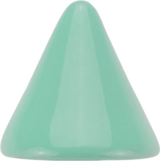 Produktbild Star Piercing Micro Cone pastellgrün (ohne Messing, Chirurgenstahl 316L)