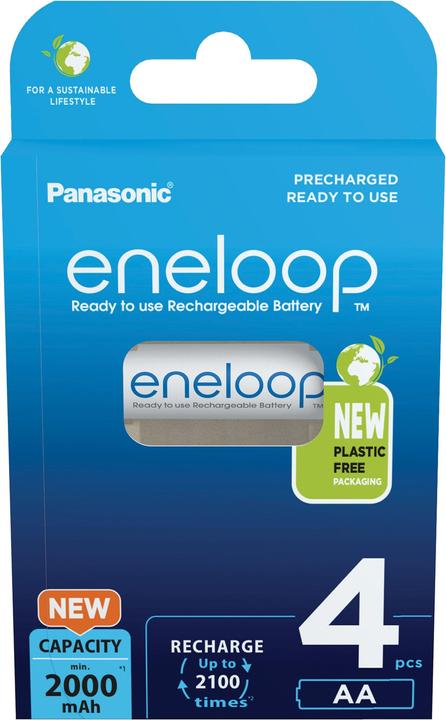 Immagine prodotto Panasonic Eneloop (4 pz., AA, 2000 mAh)
