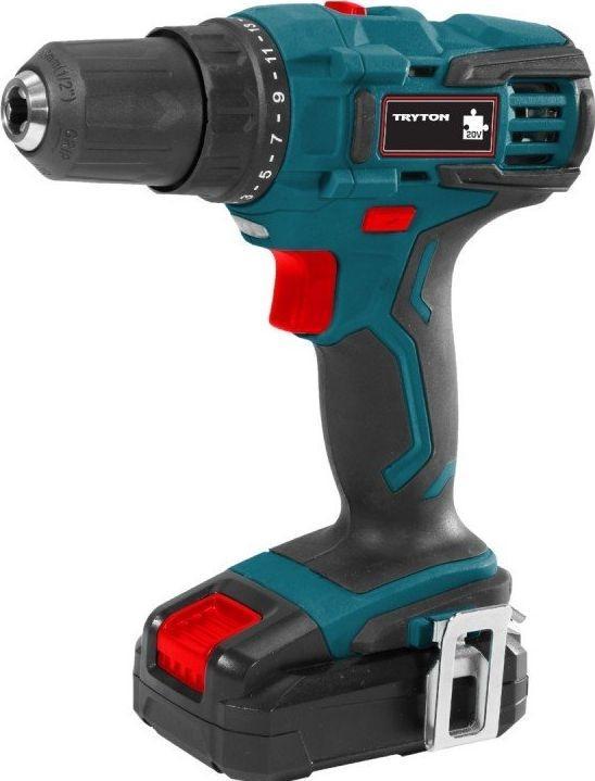 Immagine prodotto Tryton Trapano, senza batteria/caricabatteria sistema 20v (Batteria ricaricabile)