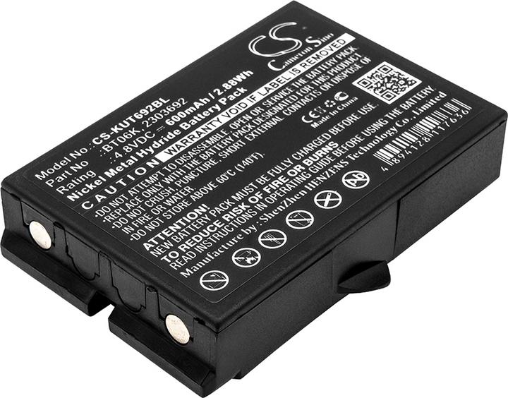 Actual product image NoName Crane Remote Control Battery for IKUSI BT06K, RAD-TS etc. 600mAh, 4.8V (1 pcs., Device specific, 600 mAh)