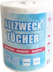 Produktbild Fripa Tissue Allzweck-Reinigungstücher, weiss, auf Rolle nassfeste XXL-Rolle, extra saugstarke Microprägun (1 Stk.)