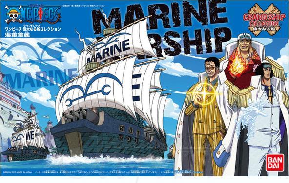 Produktbild Bandai One Piece – Grand Ship Collection Marine Warship #07