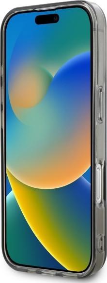 Actual product image Mercedes MEHMP16X23HUOSK iPhone 16 Pro Max 6.9" czarny/black hardcase Silver Ring MagSafe (Apple iPhone 16 Pro Max)