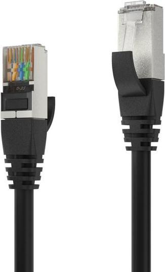 Produktbild Büroring Patchkabel CAT 6A S/FTP, 3 m, schwarz (3 m)