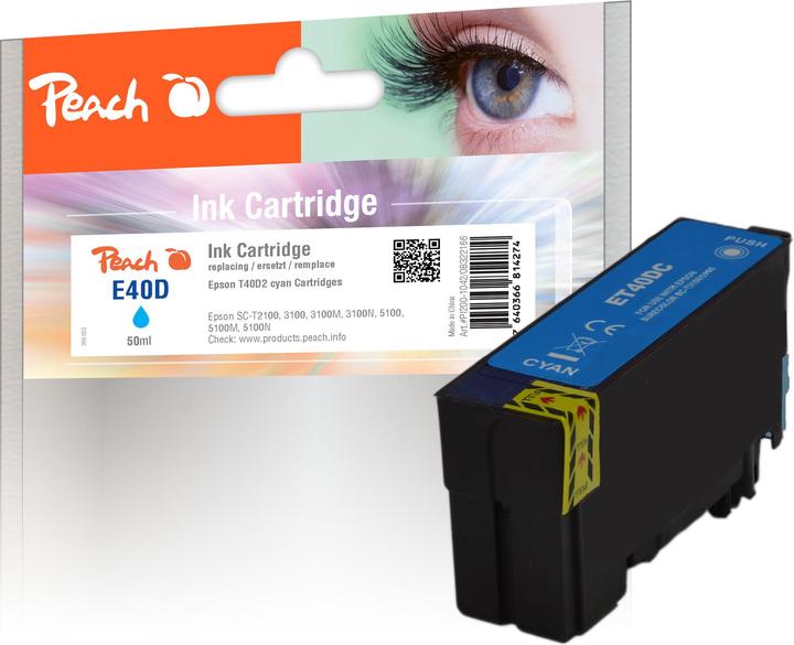 Produktbild Peach Spar Pack XL Tintenpatronen kompatibel zu Epson T04B1, T04B2, T04B3, T04B4