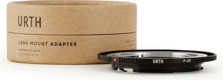 Actual product image Urth Lens Mount Adapter: Compatible with Nikon F Lens to Canon (EF / EF S) Camera Body