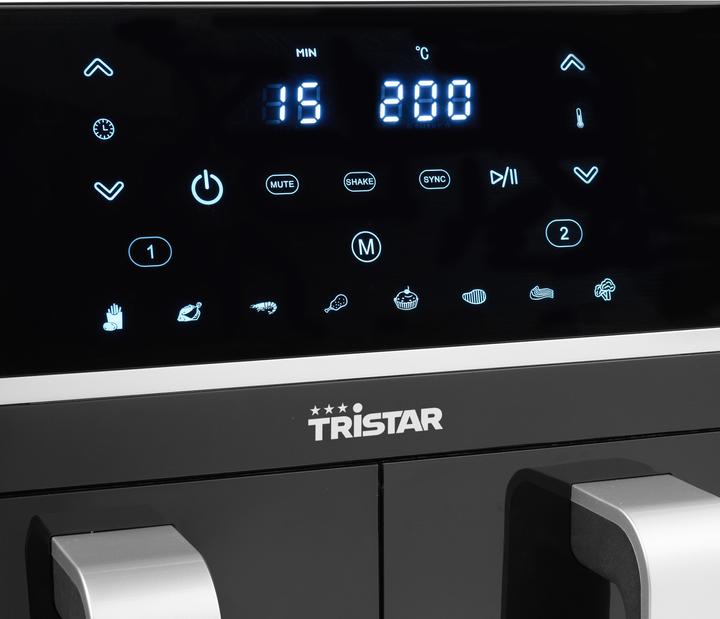 Produktbild Tristar FR-6970 Heissluft-Fritteuse 1800W Timerfunktion, Antihaftbeschichtung, mit Display Schwarz