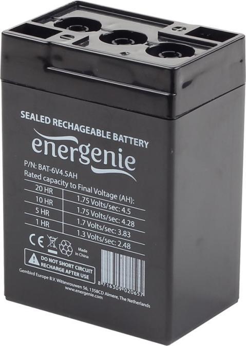 Energenie Rechargeable battery 6 V 4.5 AH for UPS