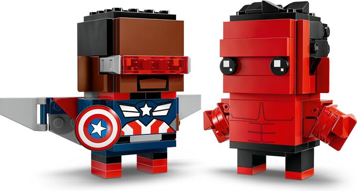 Immagine prodotto LEGO BrickHeadz Super Heroes Captain America & Red Hulk (40668, LEGO Brickheadz)